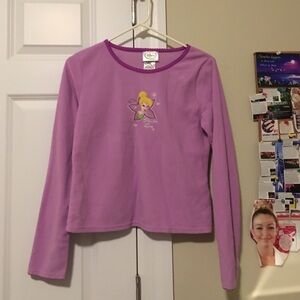 Brand new lilac sleep top-Tinkerbell
